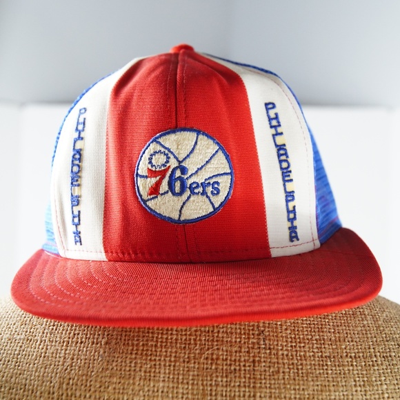 vintage 76ers hat